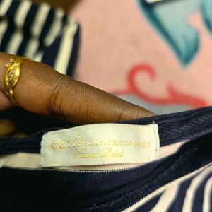 Striped Long Sleeve Top