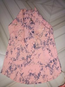 Blush Mist Lace Top