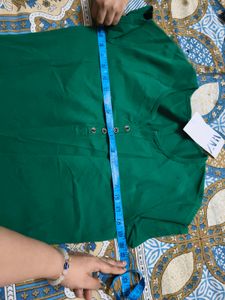 Cute Green Zara Top In L Size For Women