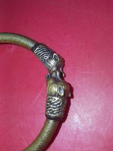 Vintage Lion Head Bangle