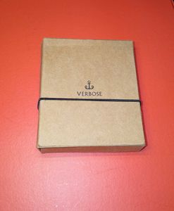 VERBOSE Mens Stylish Gray Leather Wallet