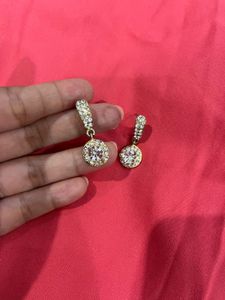 White Stone Studs