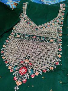 Heavy Embroidery Dress Material