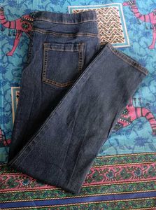 Dark Blue Denim Jeans
