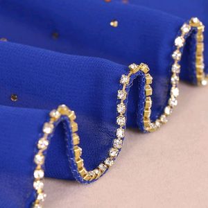 stone Work Hijab For Wedding