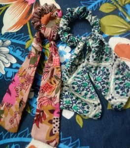 Korean-Style Elegant Hair Scrunchie - Soft &amp; Durab