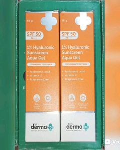 THE DERMA CO. sunscreen 50ml
