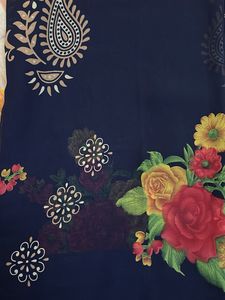Elegant Floral Saree