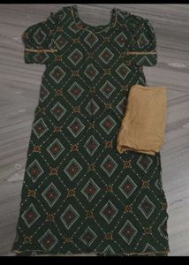 L Size Kurti Set For Summer