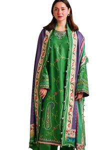 patchwork unstitched dress rayon material chiffon