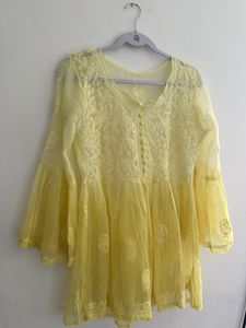 Beautiful Lucknowi kurti With Lining