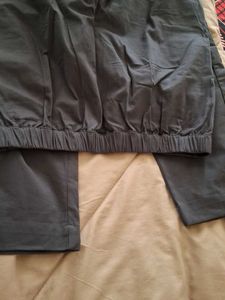 Gray Casual Pants