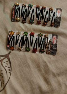 Handmade Kundan Clips
