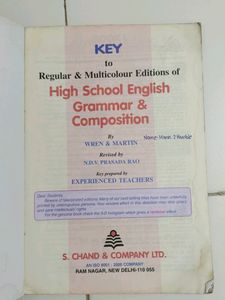 Grammar And Composition