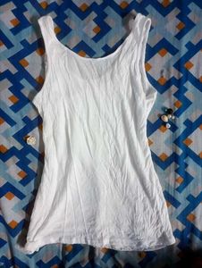 White Lace Sleeveless Dress