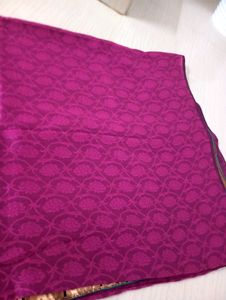 💜😻 Magenta Saree