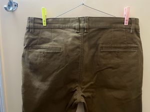 Men Brown Cotton Pants