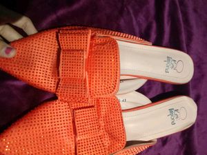 Orange Bow Flats