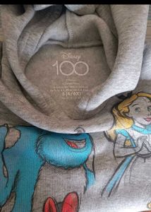 Disney Girls Hooded &amp; Green Dress Combo