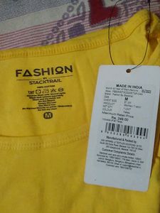 Samar Special Yellow Colour T-shirt