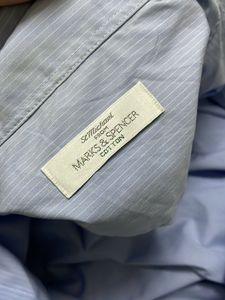 Marks &amp; Spencer Oversized Formal Strip Shirt