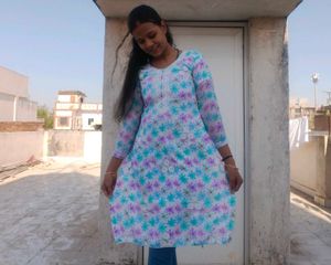Floral Print Kurti
