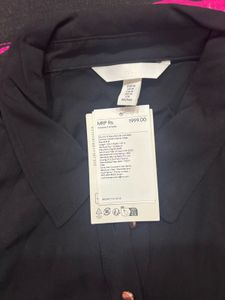 TIE-BELT SHIRT DRESS