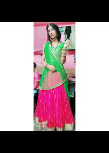 Beutiful Net Lehnga With Dupata