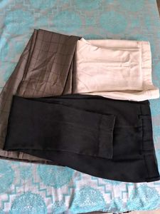 Lot of 3 Dress Pants - Neutral &amp; Formal Classy