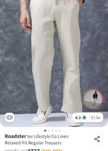Old money Relaxed Linen Trousers