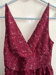Mini Dress Pretty V Neck