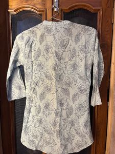 Floral Print 3/4 Sleeve Top