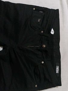 Stylish Black Denim Jeans