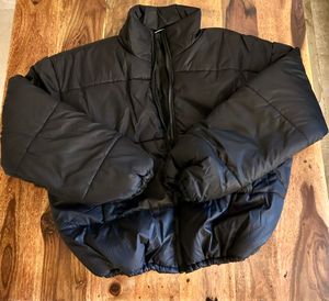 Black Puffer Jacket (Brand New)