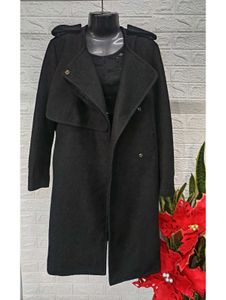 Imported Black Overcoat