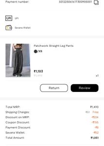 Cap Sleeve Top H&amp;M &amp; Savana Y2k Inspired Trouser