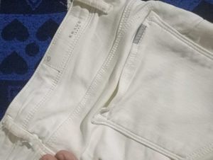 White Denim Jeans