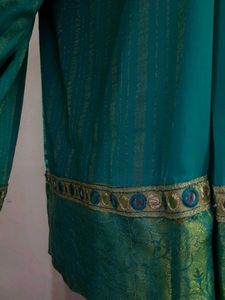 Self Design Party Saree In Chiffon
