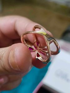 GIVA Carnation Rose Gold Ring