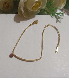 Red Heart Charm Bracelet