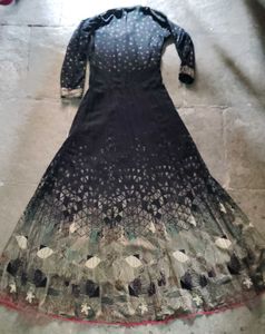 Black &amp; Gooden Geometric Print Gown