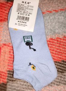 Toe Socks with Stripes