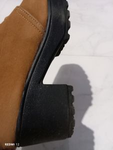 Brown Boots With Heals😎Offer For You 🤩