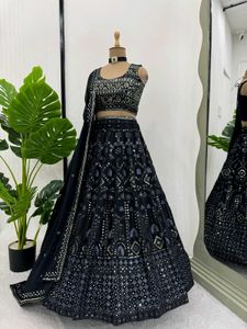 🆕️🆕️Gorgeous Black Bridesmaids Lehenga