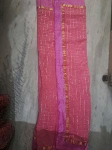 2 Combo Sarees Red And Pink