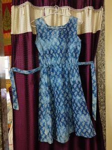 BRAND: Unknown Length (37in) Midi Pure Cotton Dress