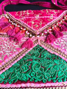 Kutch Style Traditional Embroidered Sling Bag