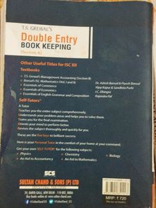 TS GREWAL ISC ACCOUNTS TEXT BOOKS