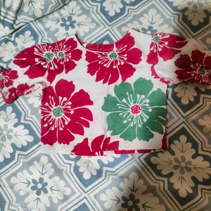 Floral Girls Clothing Set