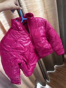 Stylish Pink Puffer Jacket